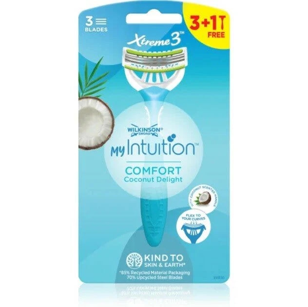 Wilkinson U&G Xtreme3 Comfort Coconut Delight 3+1 pezzi - Offerta nel negozio Happy Casa