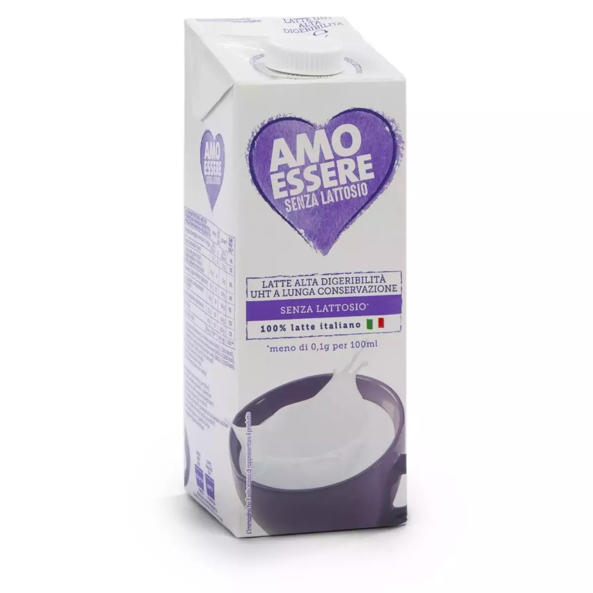 Latte alta digeribilità 1 l AMO ESSERE in offerta da Eurospin
