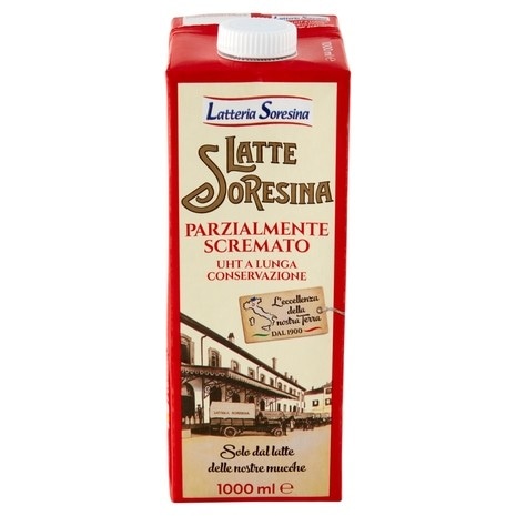 Latte Soresina parzialmente scremato UHT 1 L LATTERIA SORESINA in offerta da Bennet