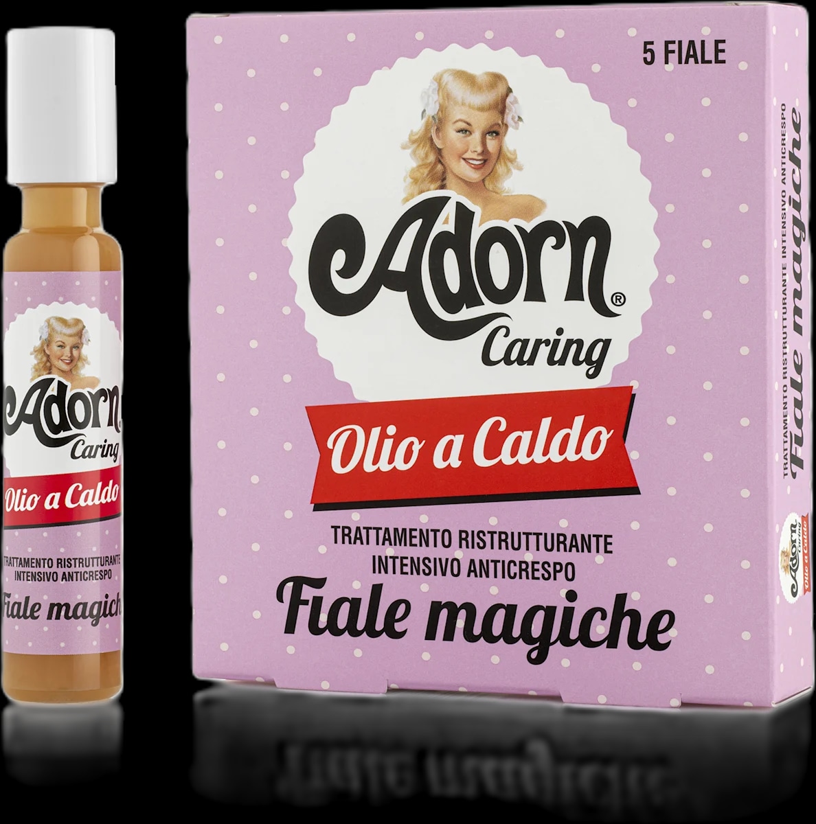 Adorn Trattamento olio a caldo anti-crespo 5 fiale × 20 ml - Offerta nel negozio Dm