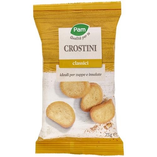 Crostini Pam 75 g in offerta da Panorama