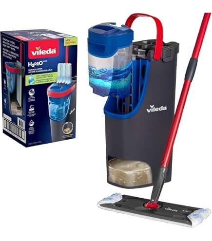 H2PRO Sistema lavapavimenti a piastra piatta Vileda - Offerta nel negozio Happy Casa