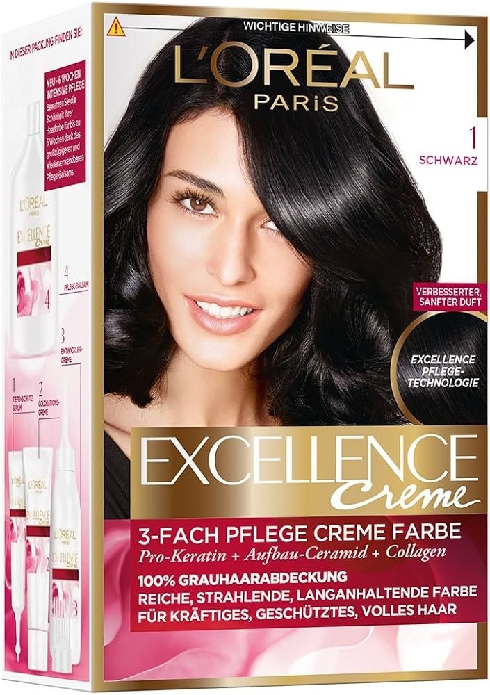 L'Oréal Excellence colorazione capelli 272 g confezione in offerta da Lidl