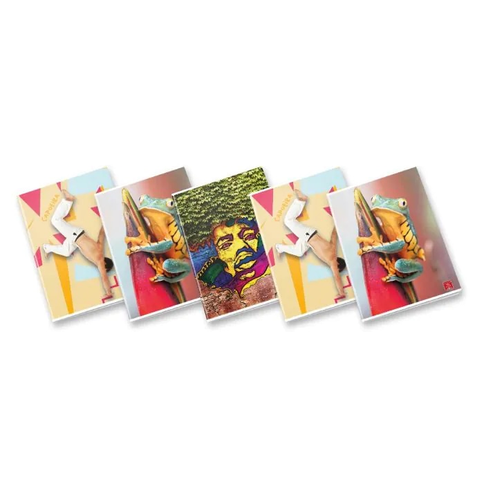 Confezione 5 maxi quaderni assortiti 5 quaderni in offerta da Eurospin