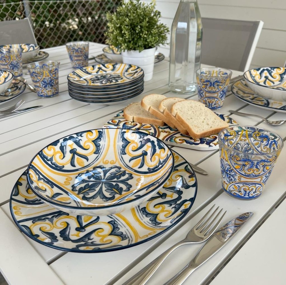 Servizio da tavola in porcellana 18 pezzi Iper Maxi in offerta da Happy Casa