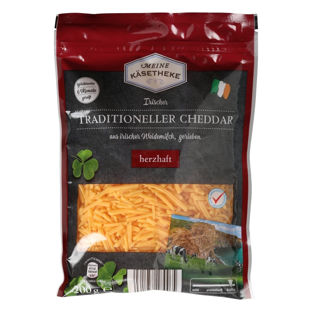 Cheddar irlandese 200/175 g Meine Käsetheke - Offerta nel negozio ALDI