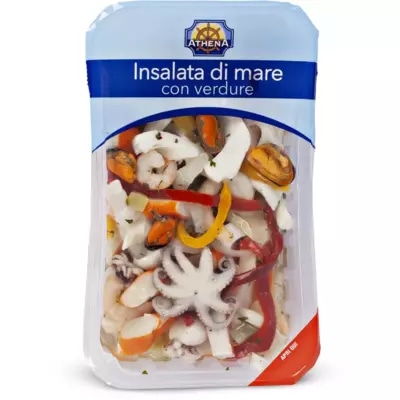 Cucina Casalinga Insalata di mare con verdure 650 g in offerta da Dpiù