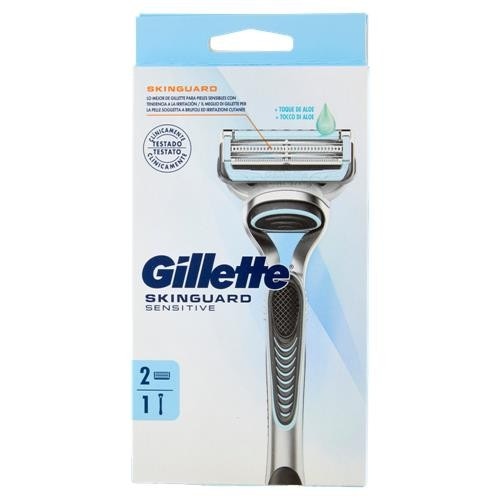 Rasoio Skinguard 2UP Gillette 1 manico + 2 lame in offerta da Bennet