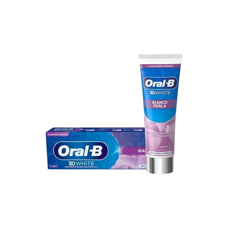 Oral-B 3D White Bianco Perla dentifricio 75 ml Oral B in offerta da Acqua & Sapone