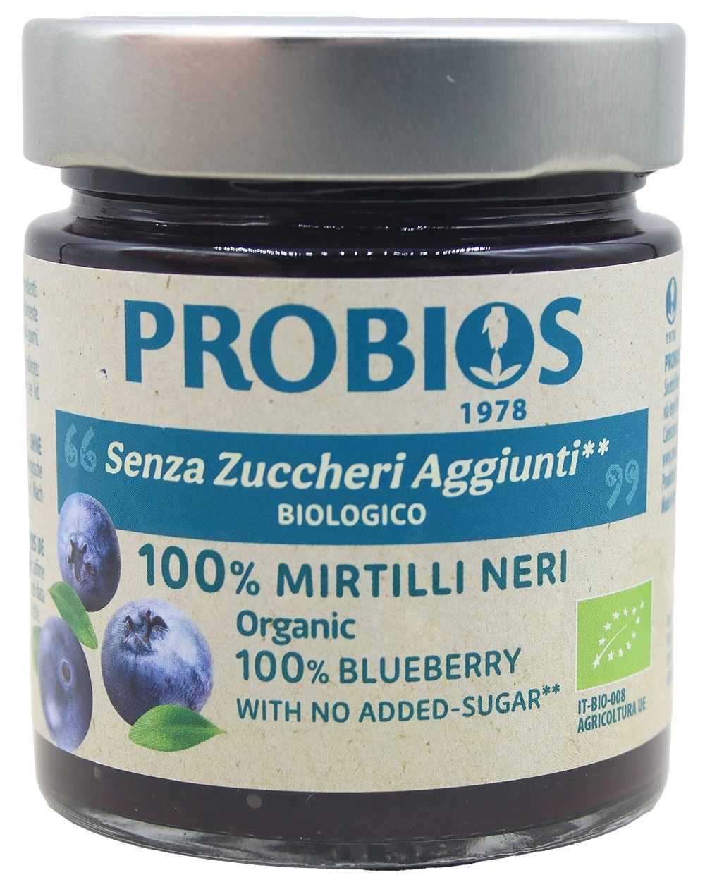 PROBIOS composta 100% mirtilli neri 215 g - Offerta nel negozio Dm