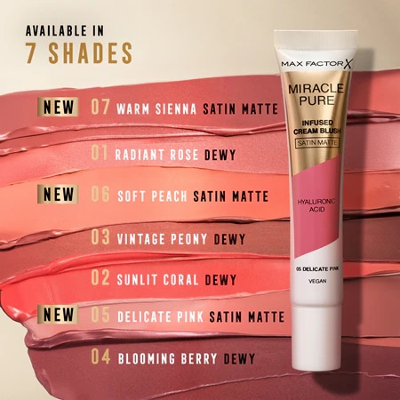 Max Factor miracle pure blush in offerta da Tigota