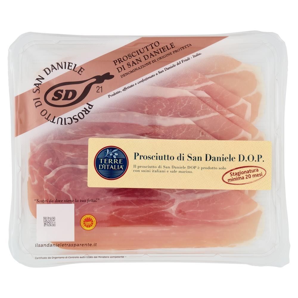 Prosciutto di San Daniele DOP 100 g Terre d'Italia in offerta da Carrefour