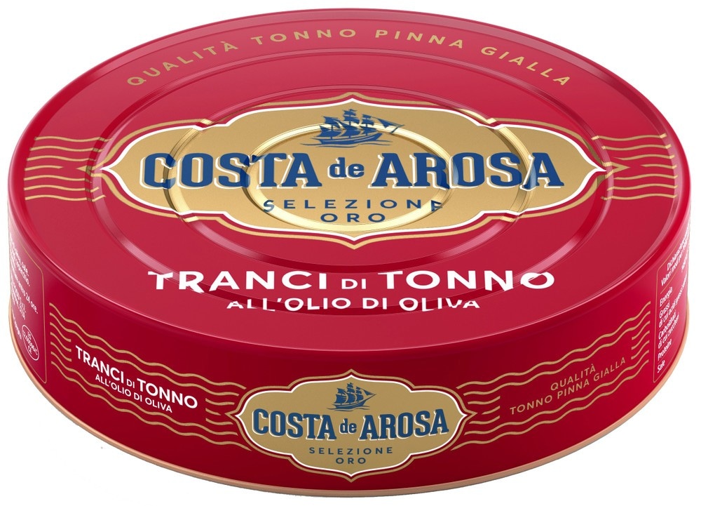 Tranci di tonno all'olio di oliva Costa de Arosa 500 g in offerta da Bennet