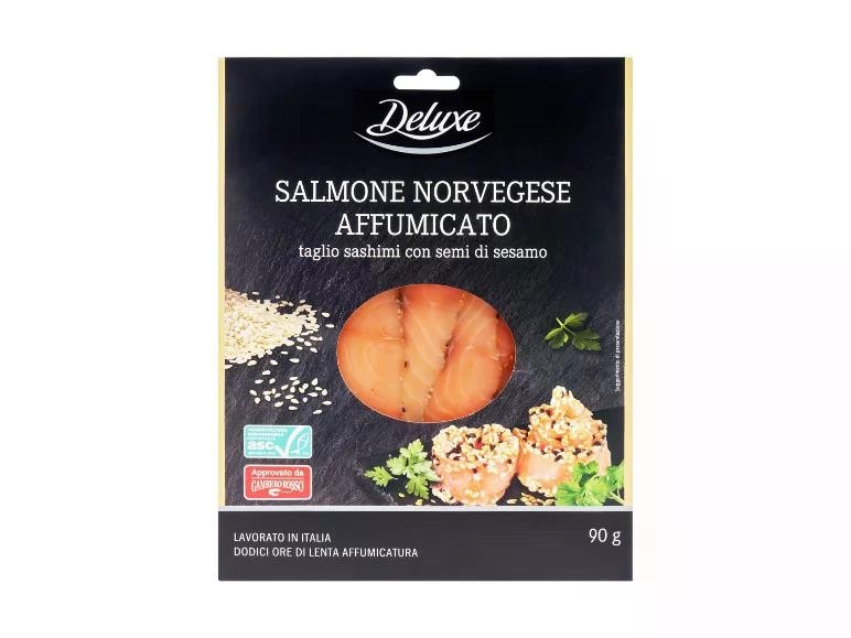 Salmone norvegese sashimi 90 g confezione in offerta da Lidl