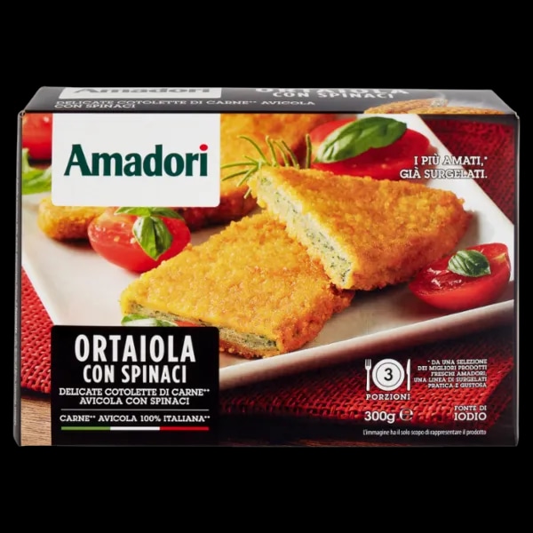Ortaiola con Spinaci g 300 Amadori in offerta da Bennet