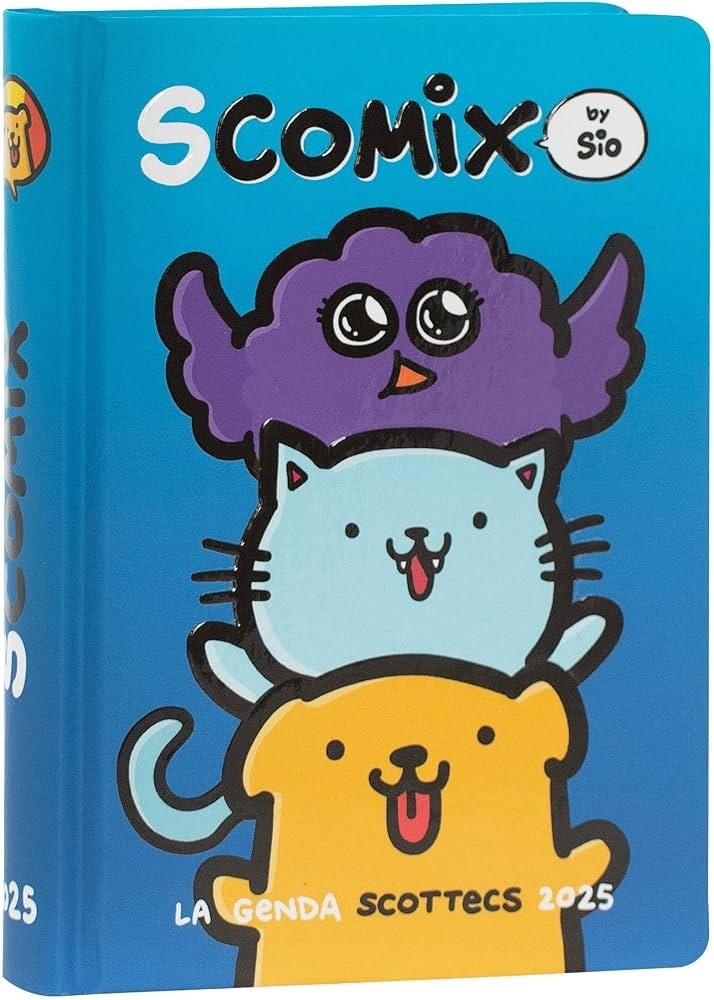 Diario 16 mesi Scomix o Diario 13 mesi Comix Art 16 mesi o 13 mesi in offerta da Carrefour