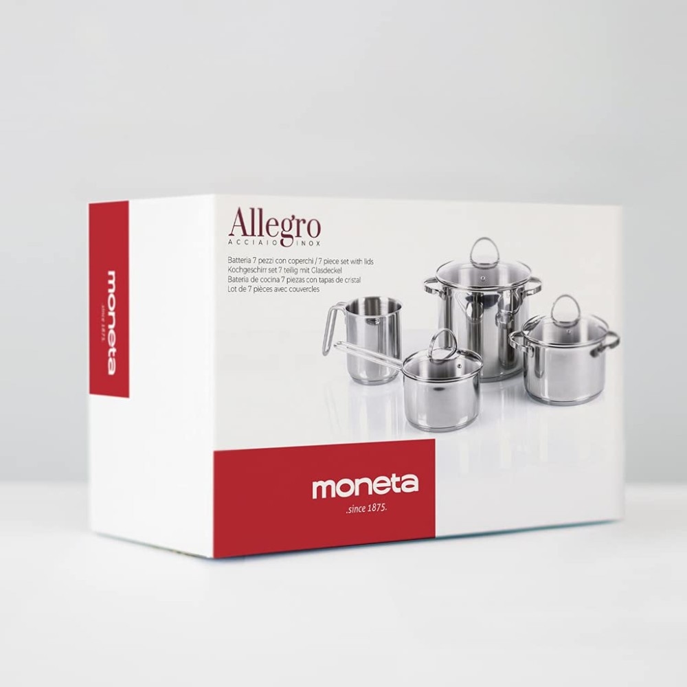 Stoviglie linea Allegro Inox Moneta in offerta da DeSpar