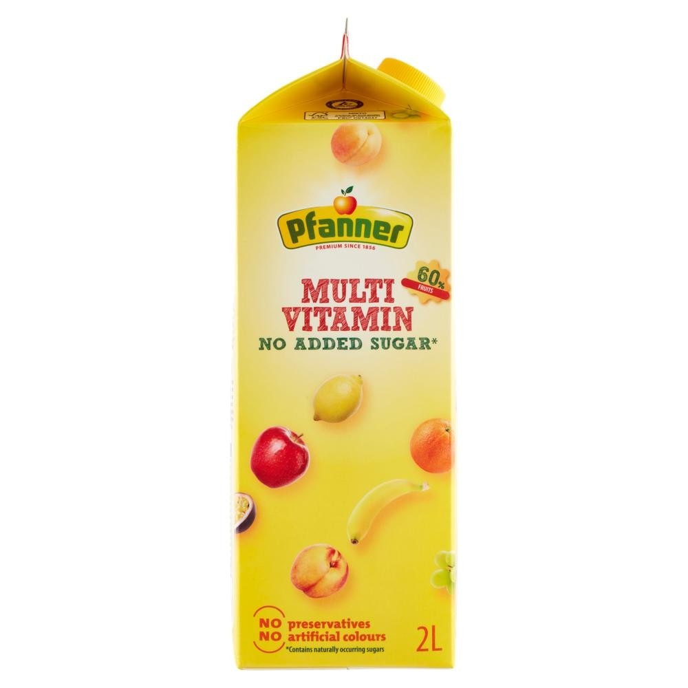 Bevanda base frutta senza zuccheri aggiunti Pfanner 2 L in offerta da Bennet