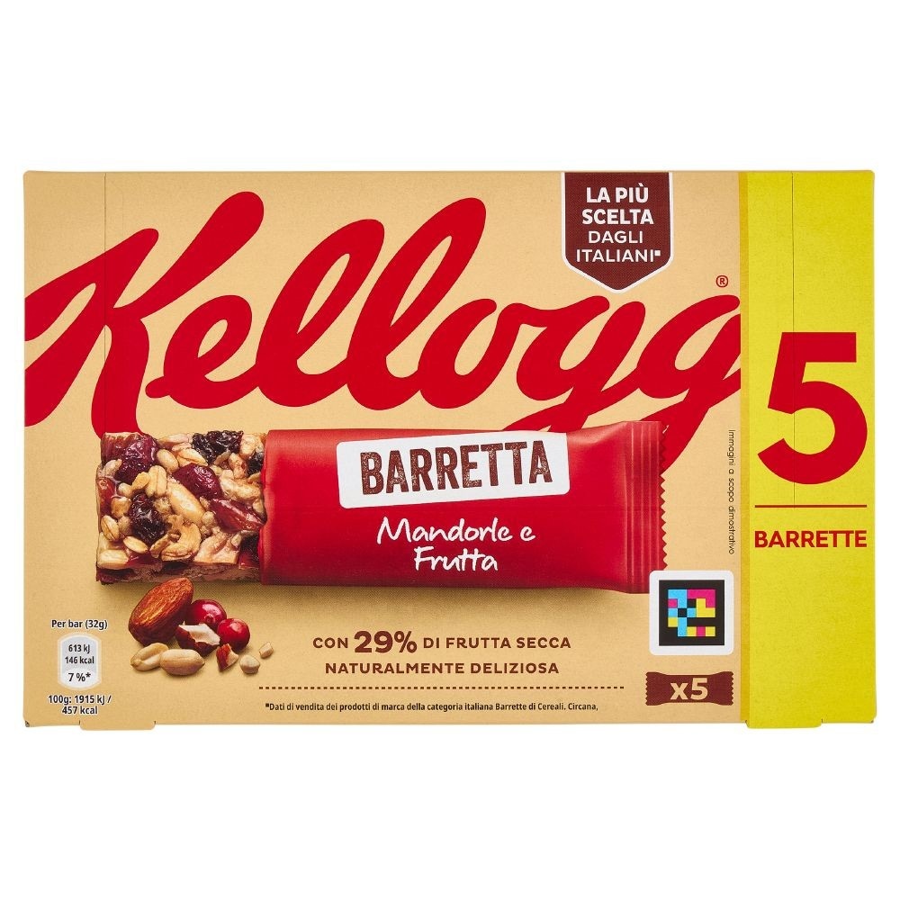 Barretta Kellogg's 5x32 g in offerta da Esselunga