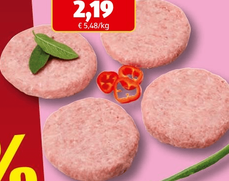 Hamburger di tacchino 4 x 100 g Il Podere in offerta da ALDI