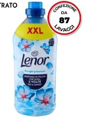 Lenor Ammorbidente Concentrato 87 lavaggi, 1,827 l in offerta da Carrefour