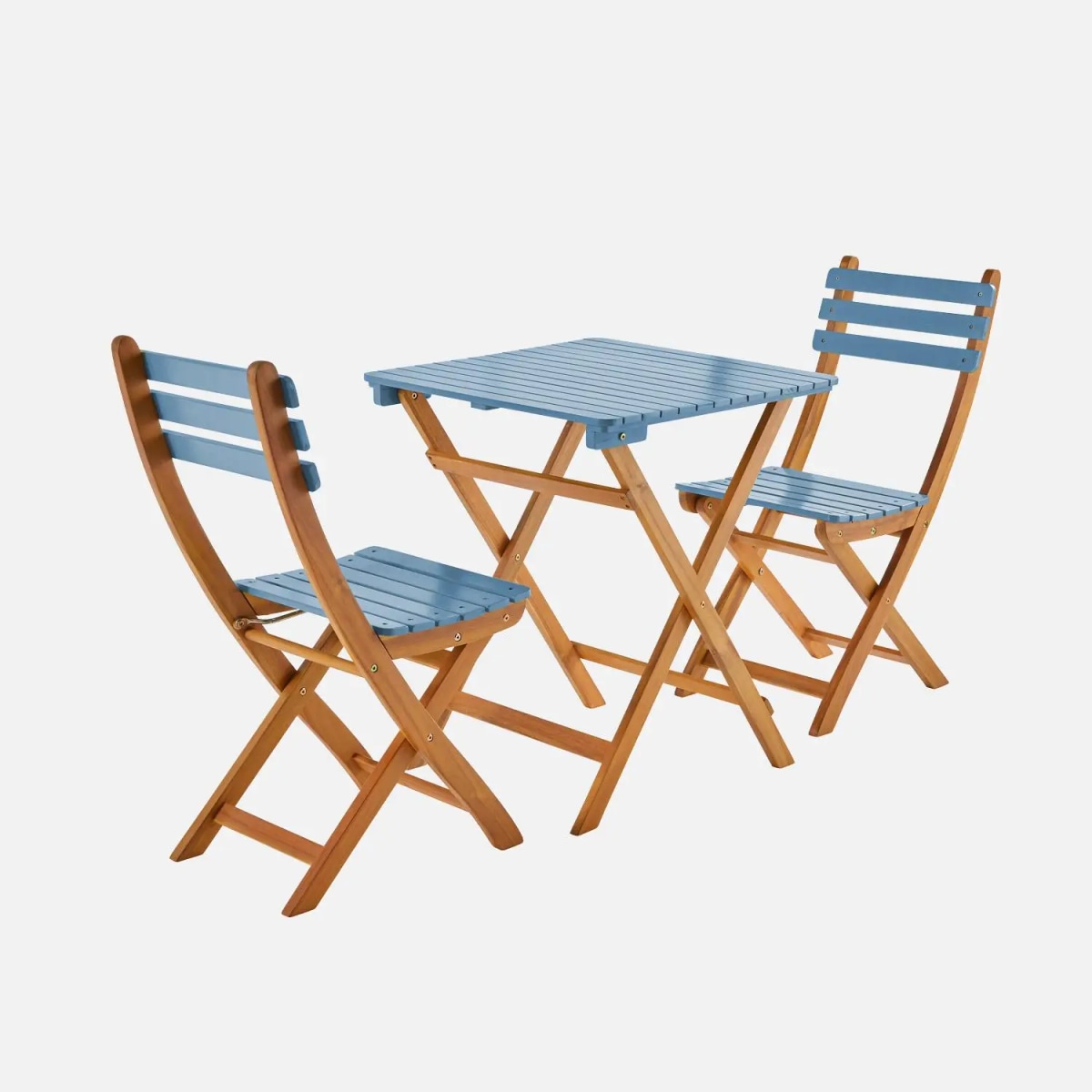 Set pieghevole in legno di Acacia mod Balcony in offerta da Carrefour