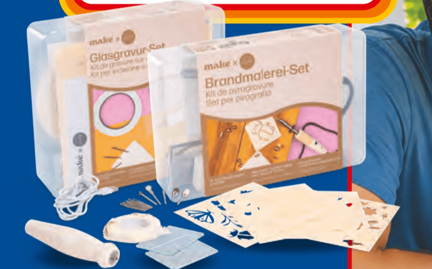 Kit per incisione/ pirografia Home Creation - Offerta nel negozio ALDI