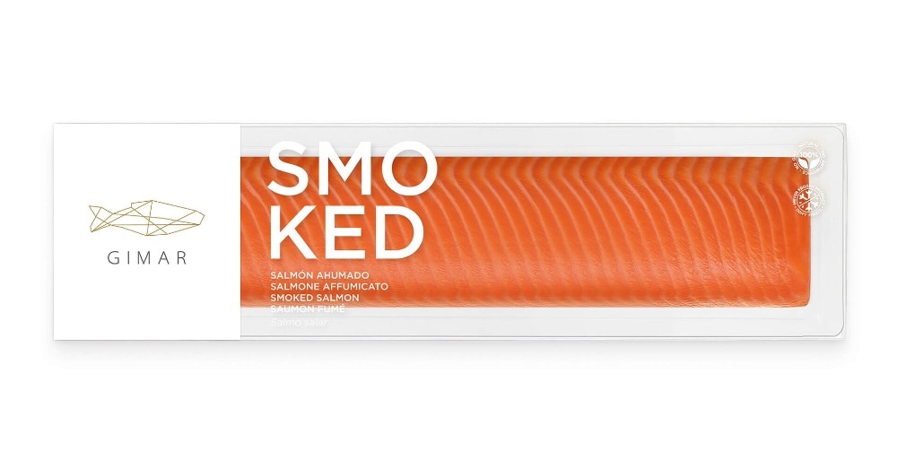 Fiore di Salmone Smoked g 200 GIMAR in offerta da Panorama