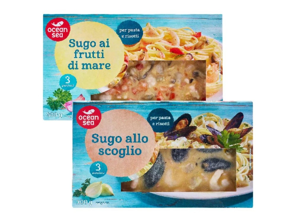 Sughi di mare 350 g confezione Ocean Sea in offerta da Lidl