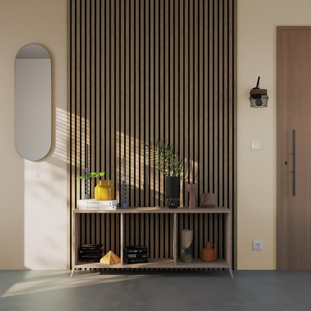 Artens Pannello decorativo fonoassorbente 3D Ravik rovere 260x30 cm, Sp. 19 mm in offerta da Leroy Merlin