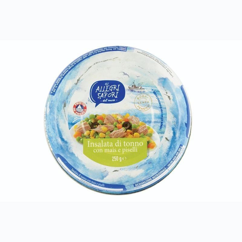 Insalata di tonno con mais e piselli Gli Allegri Sapori 250 g in offerta da Penny