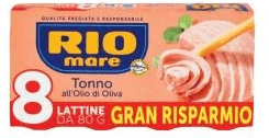 Tonno Rio Mare all'olio di oliva 640 g in offerta da Carrefour