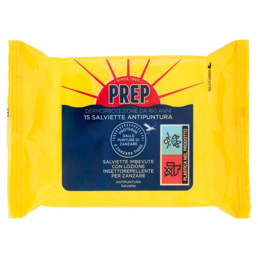 PREP Salviette antipuntura 15 pezzi - Offerta nel negozio Dm