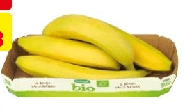 Banane biologiche Bennet Bio 700 g in offerta da Bennet