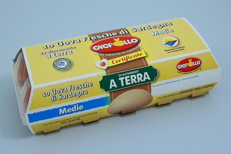 10 uova fresche medie da allevamento a terra Ovonovo in offerta da Bennet