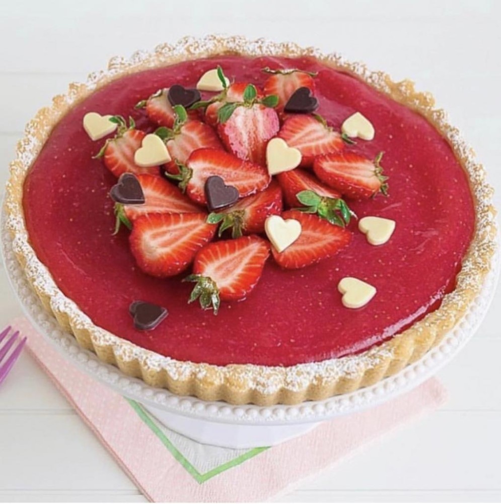 Crostata con le fragole in offerta da Il Gigante