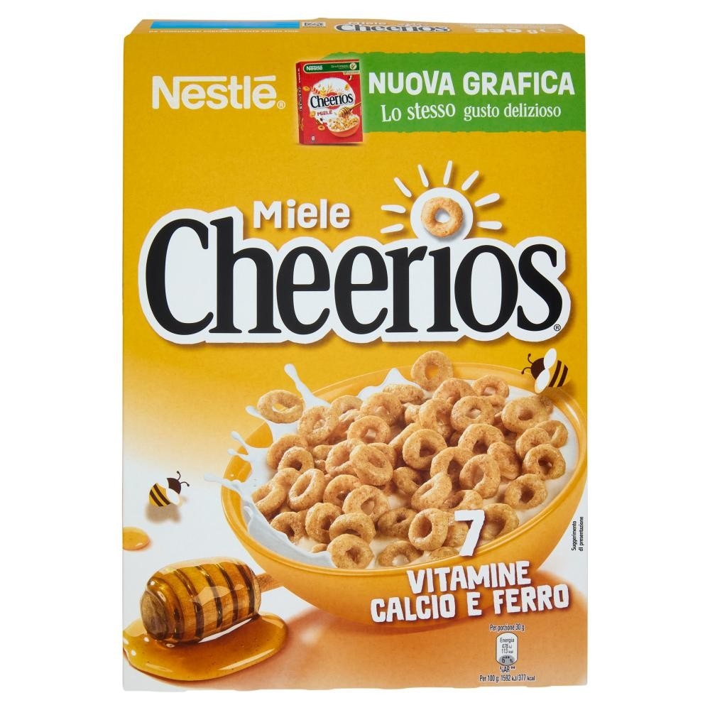 Cereali integrali al miele Cheerios 330 g in offerta da Bennet