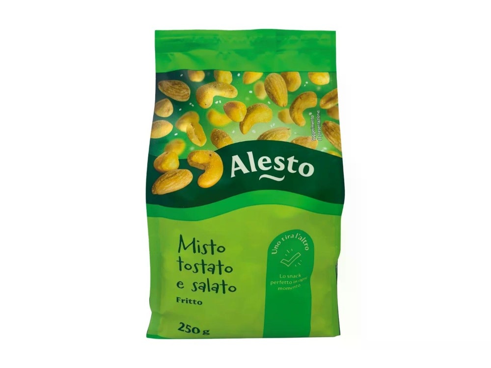 Alesto Misto tostato e salato 250 g confezione in offerta da Lidl