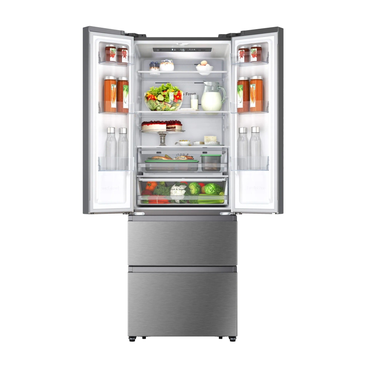 Frigorifero French Door RF632N4BCE 485 L HISENSE in offerta da Unieuro