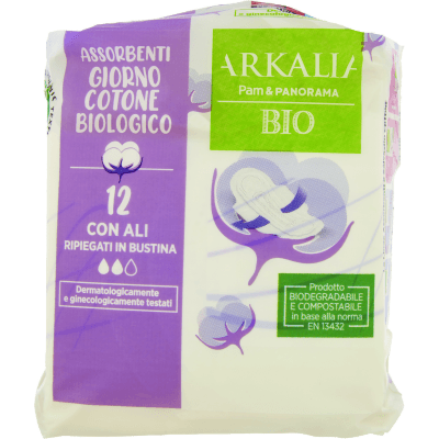 Proteggi slip o assorbenti cotone biologico Arkalia Bio in offerta da Panorama