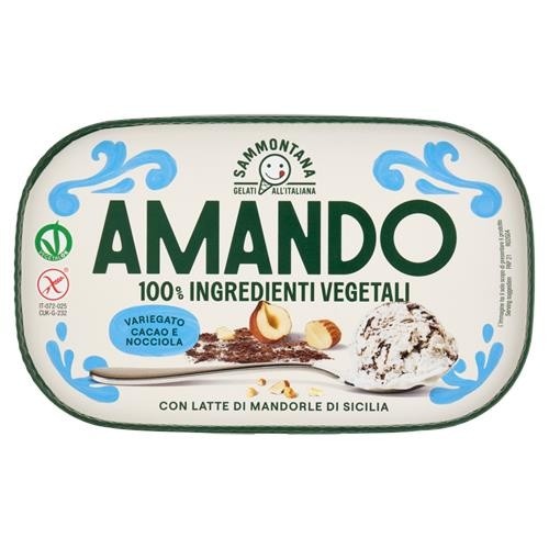 Gelato alla Vaniglia Variegato Amando 400 g - Offerta nel negozio Bennet