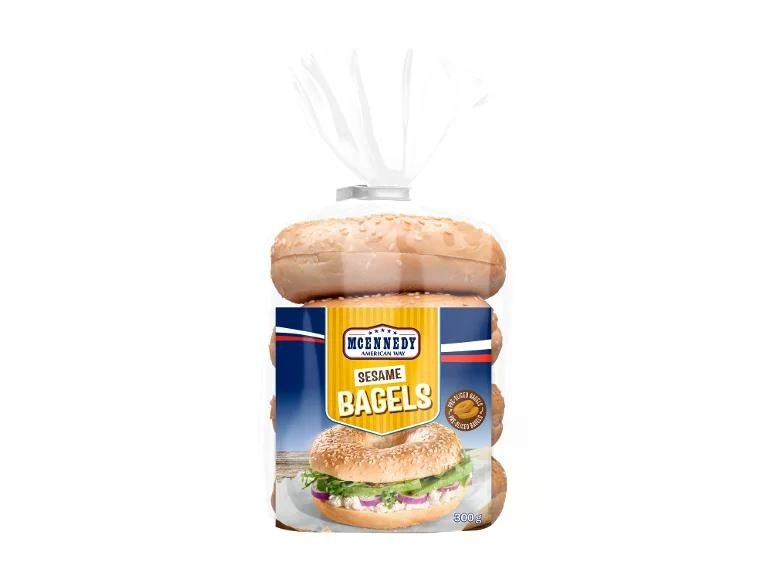 Mcennedy Bagel al sesamo 4x 75 g confezione - Offerta nel negozio Lidl