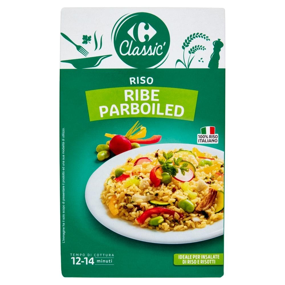 Riso Ribe parboiled per insalate e risotti Carrefour 1 kg in offerta da Carrefour
