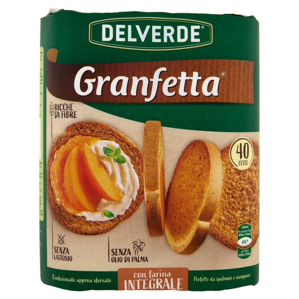 Granfetta con farina integrale o classica Delverde 300 g in offerta da Carrefour