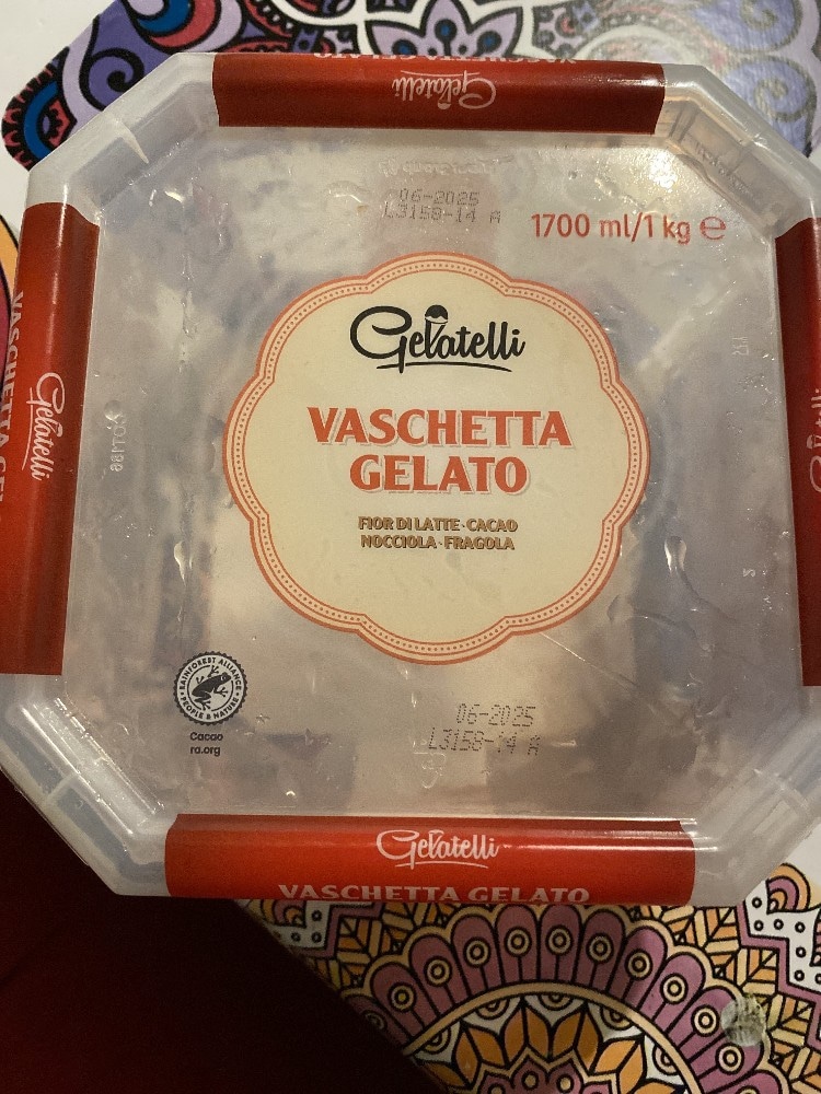 Vaschetta gelato 1 kg confezione Gelatelli - Offerta nel negozio Lidl