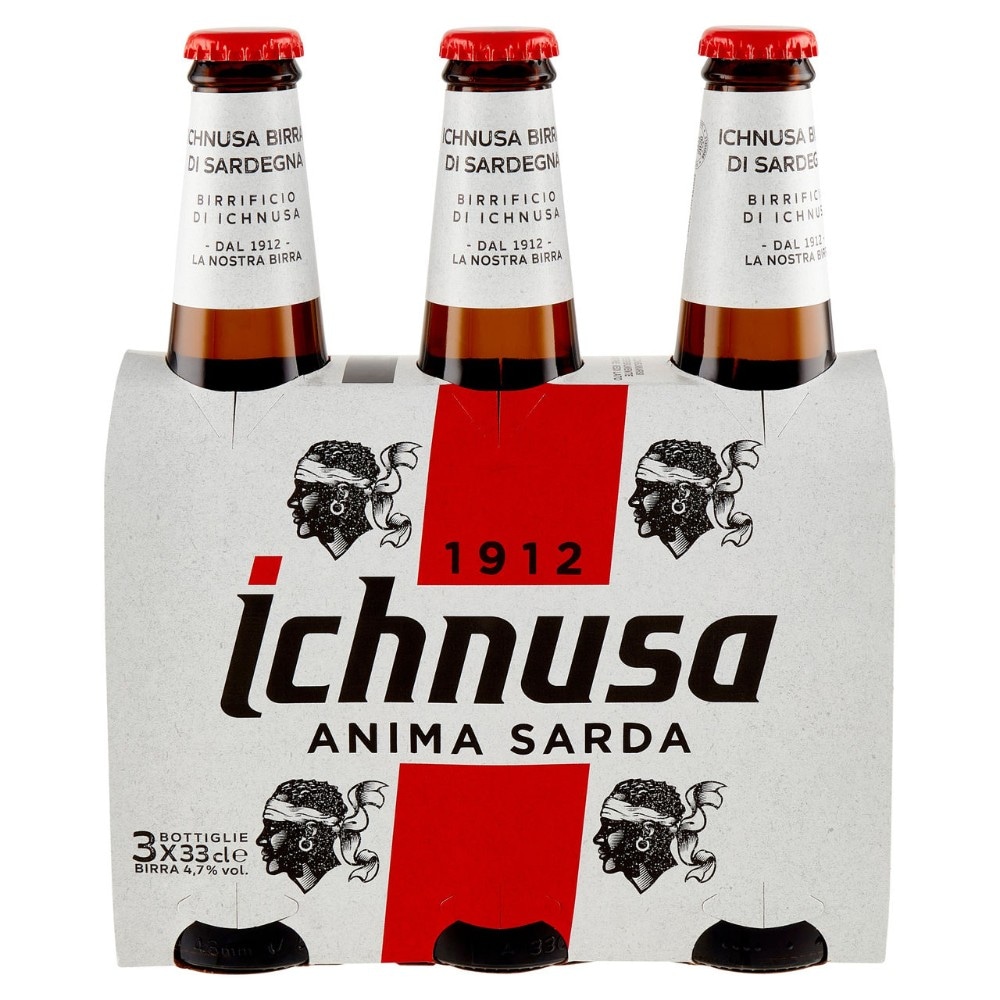 Birra Ichnusa 3 pezzi x 33 cl in offerta da Penny