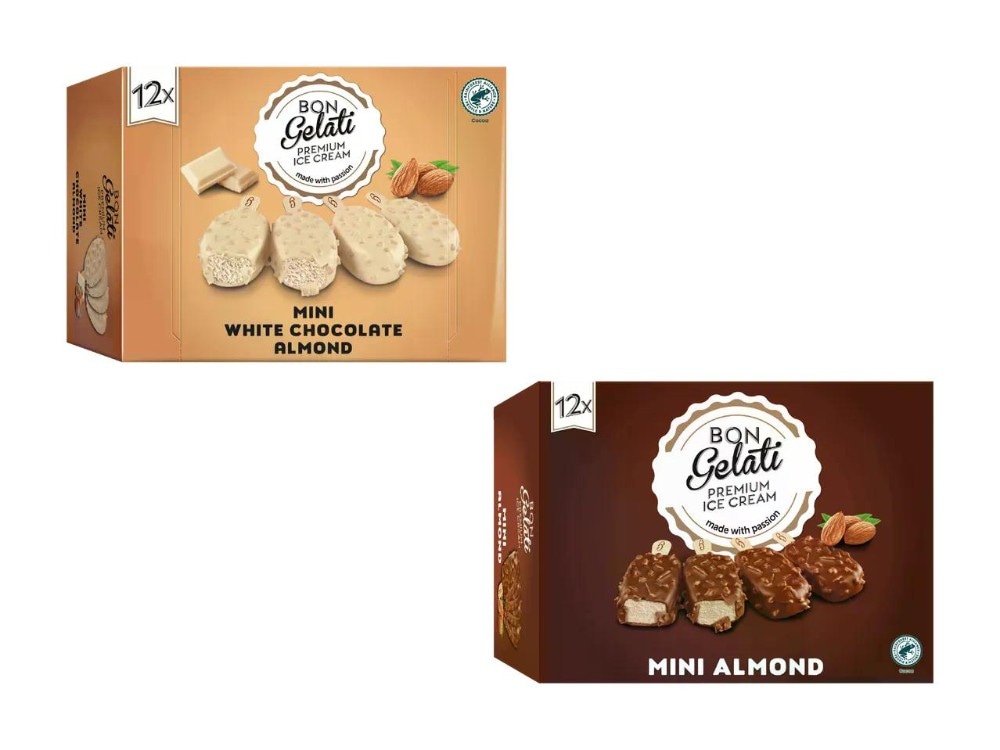 Mini mix alle mandorle 12x 50 ml confezione Gelatelli - Offerta nel negozio Lidl