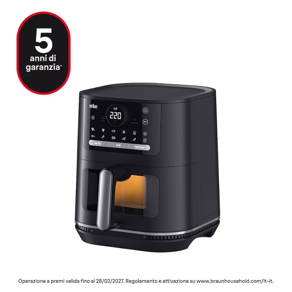 Braun Friggitrice ad aria Multify HF5075 in offerta da Euronics