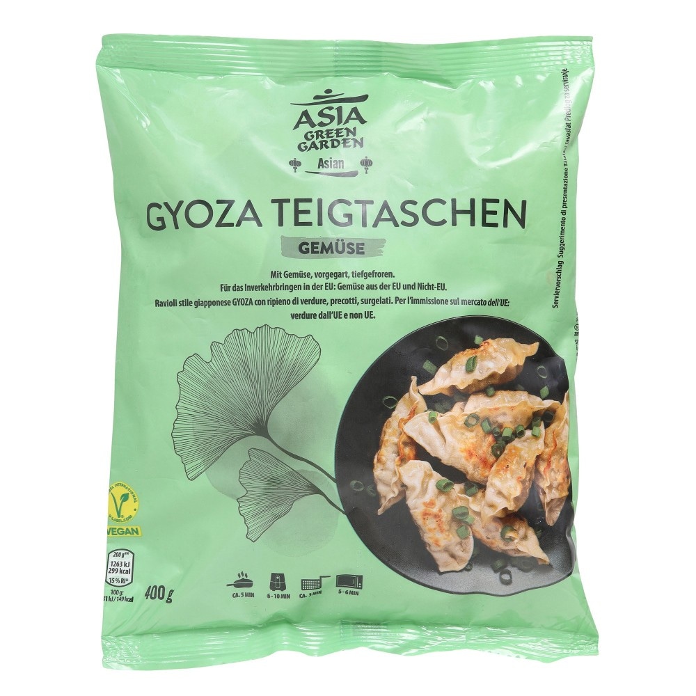 Asia Green Garden gyoza ravioli 400 g in offerta da ALDI