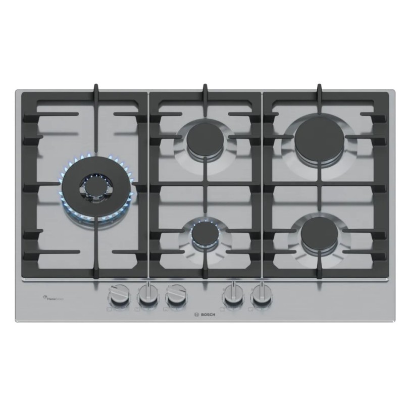 Bosch Piano cottura a gas Serie 6 PCS7A5I90 in offerta da Comet